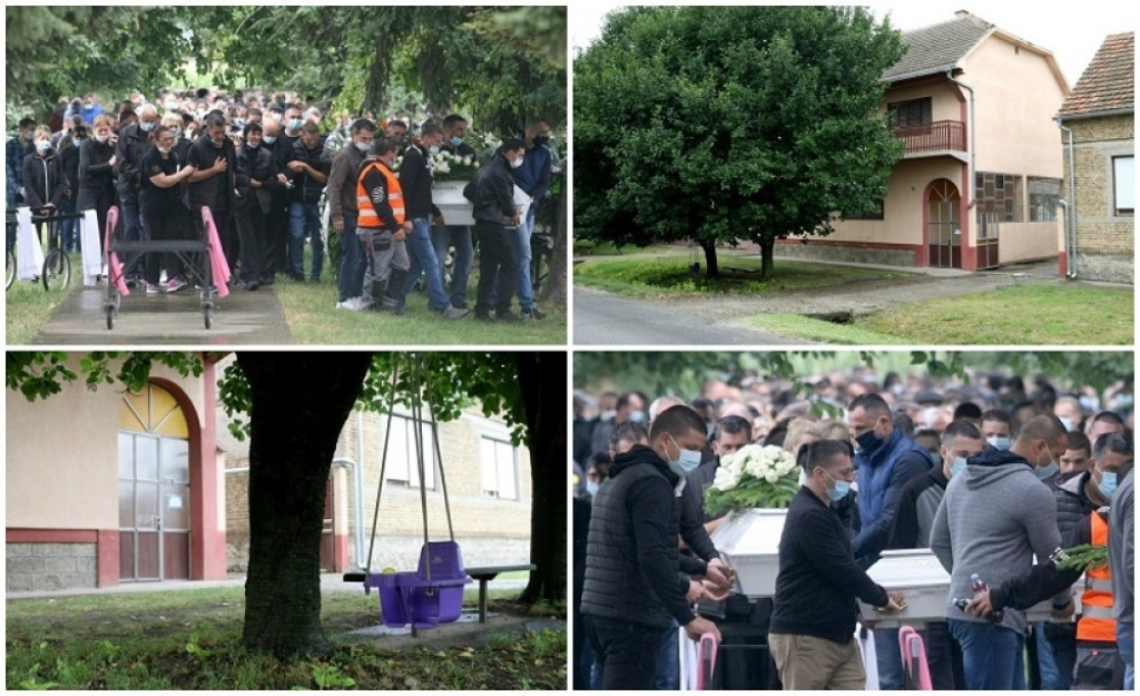 Sahrana dece u Novim Karlovcima