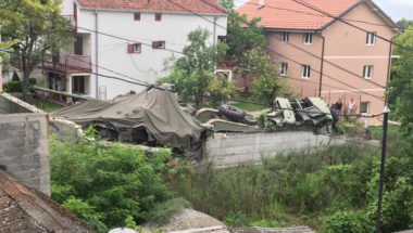 Kamion i tenk, incident u Žarkovu