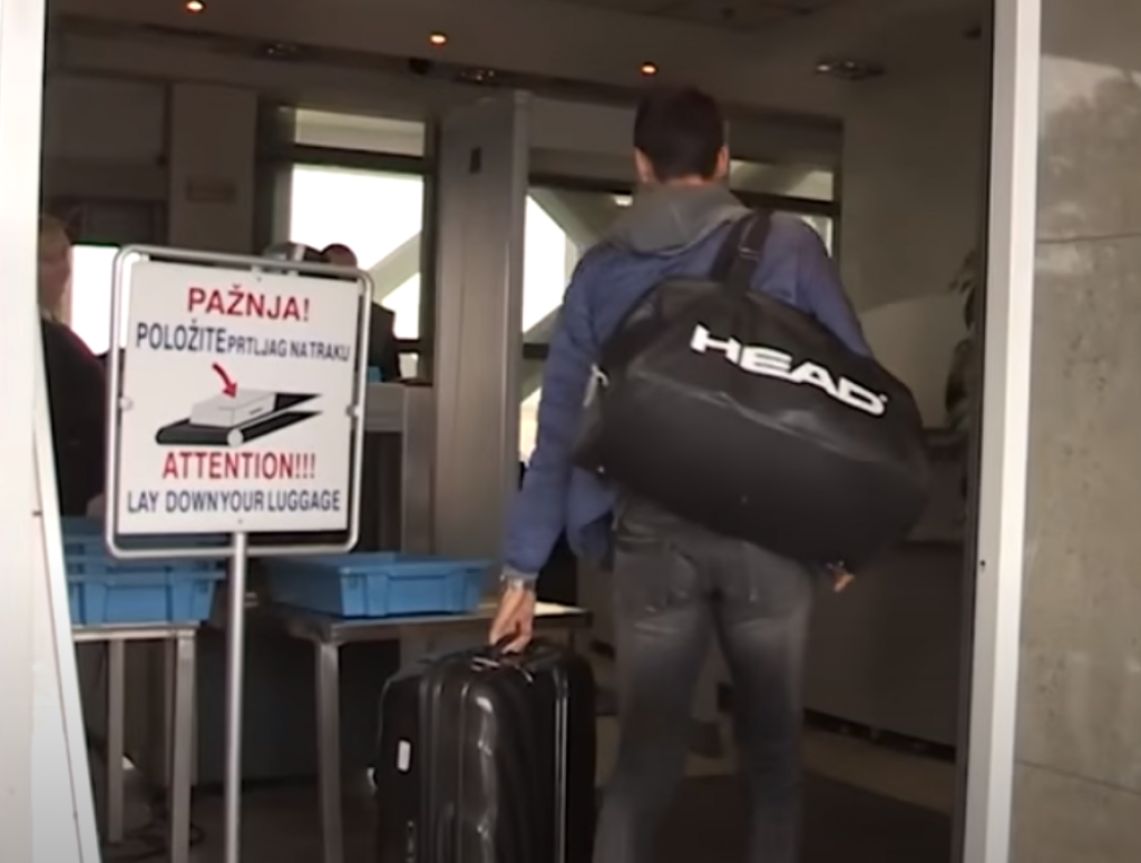 Novak Đoković aerodrom