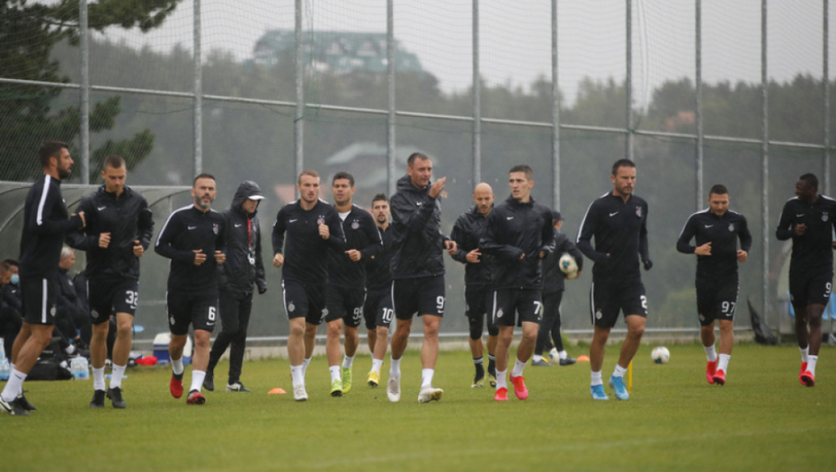 pripreme fudbalera Partizana