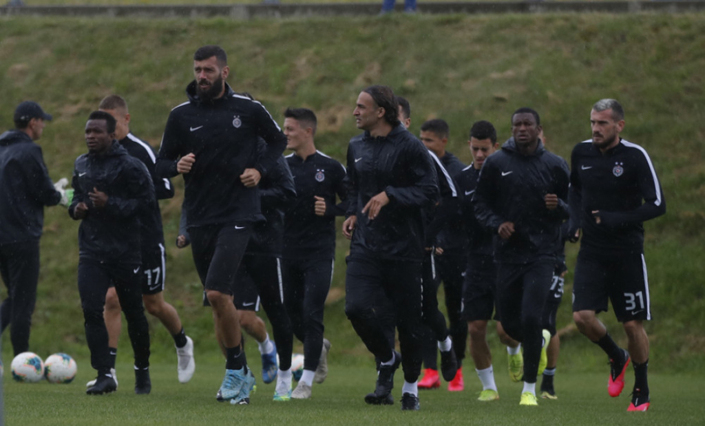 pripreme fudbalera Partizana