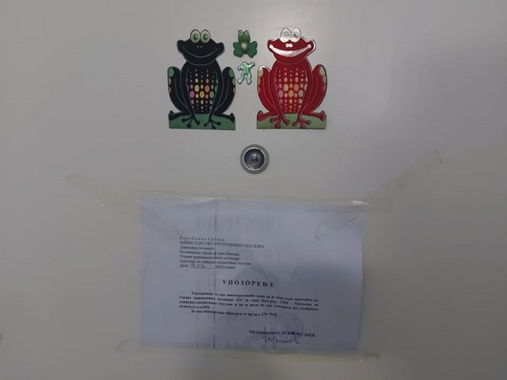 Mesto zločina u Deligradskoj