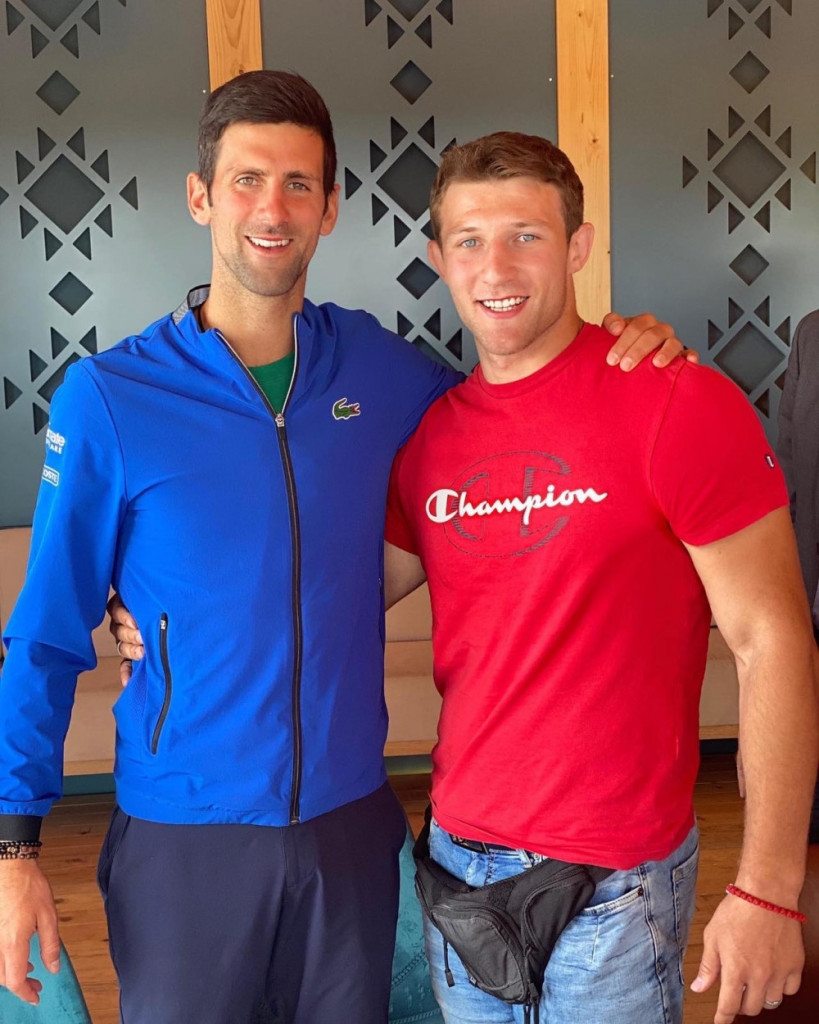 Novak Đoković i Nemanja Majdov