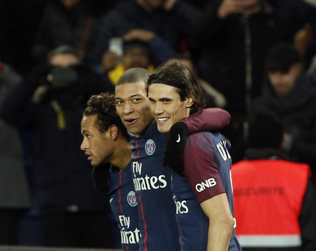 Kavani, Nejmar, Mbape