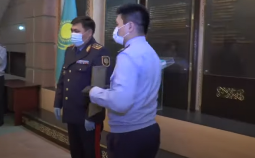 Policajac iz Kazahstana