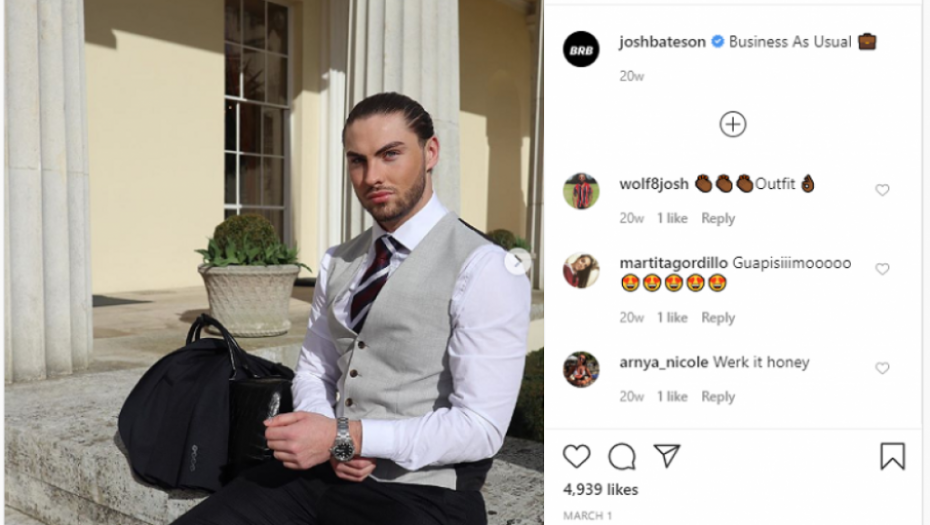 Džoš Bejtson, dečak, Kinder čokolada