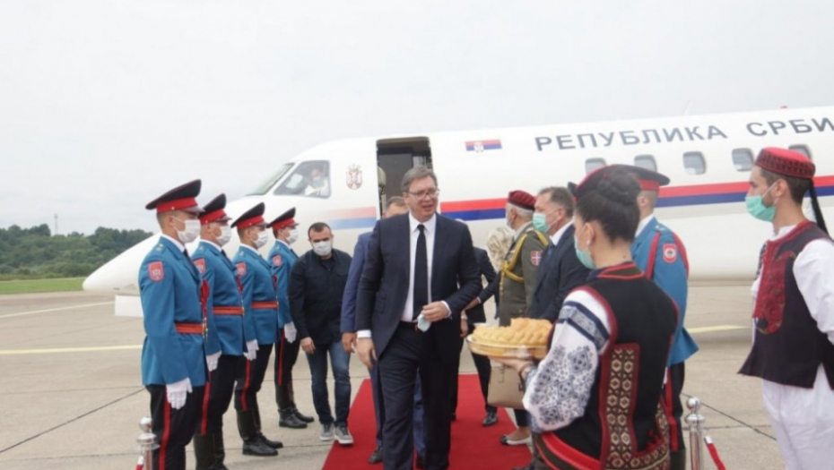 Aleksandar Vučić u poseti Banjaluci