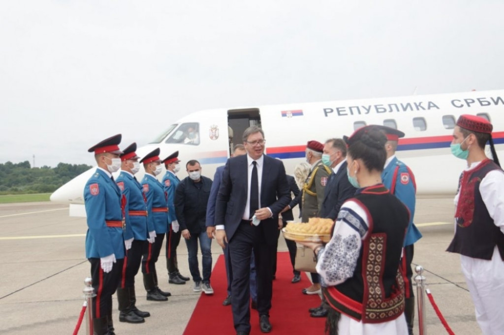 Aleksandar Vučić u poseti Banjaluci