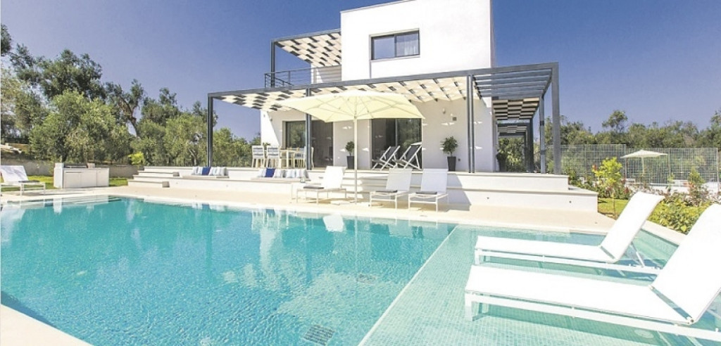 Vila Almira Akasta na ostrvu Krf