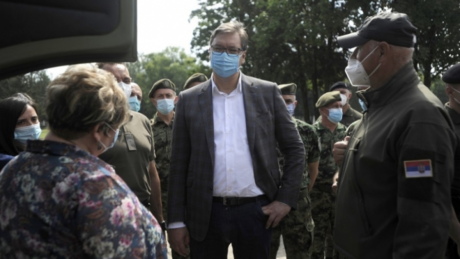 Aleksandar Vučić Aleksandar Vulin Sremska Mitrovica