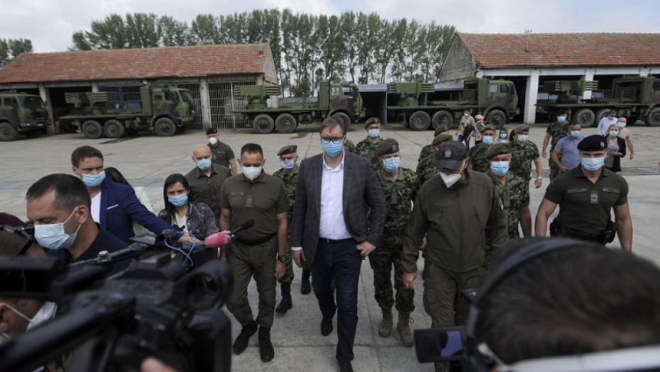 Aleksandar Vučić Aleksandar Vulin Sremska Mitrovica