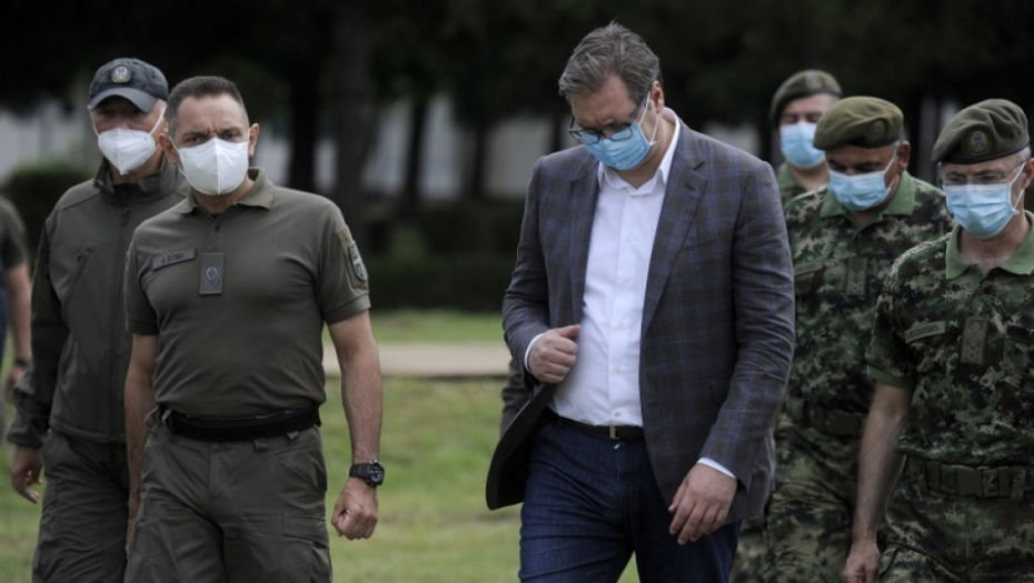 Aleksandar Vučić Aleksandar Vulin Sremska Mitrovica