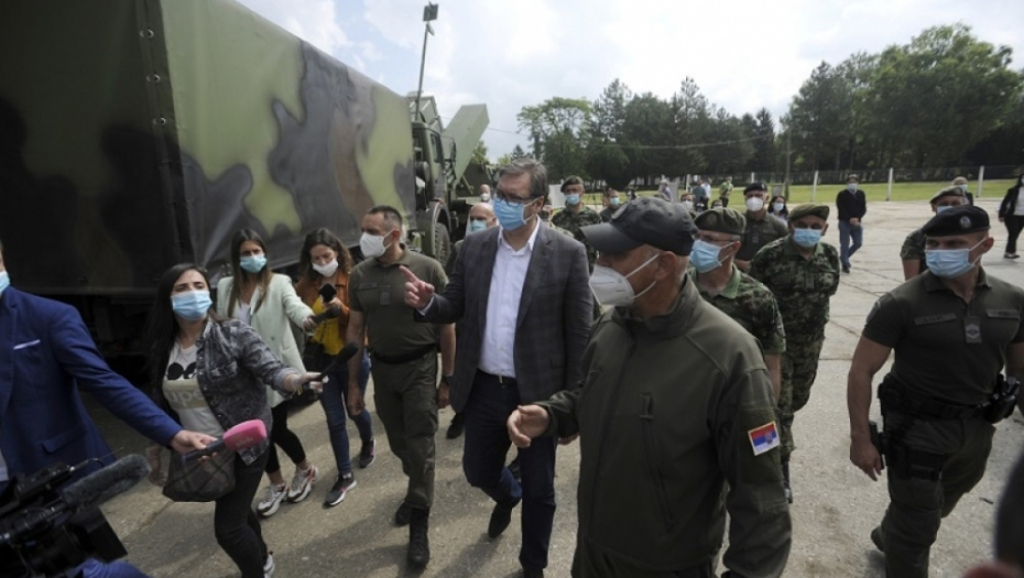 Aleksandar Vučić Aleksandar Vulin Sremska Mitrovica