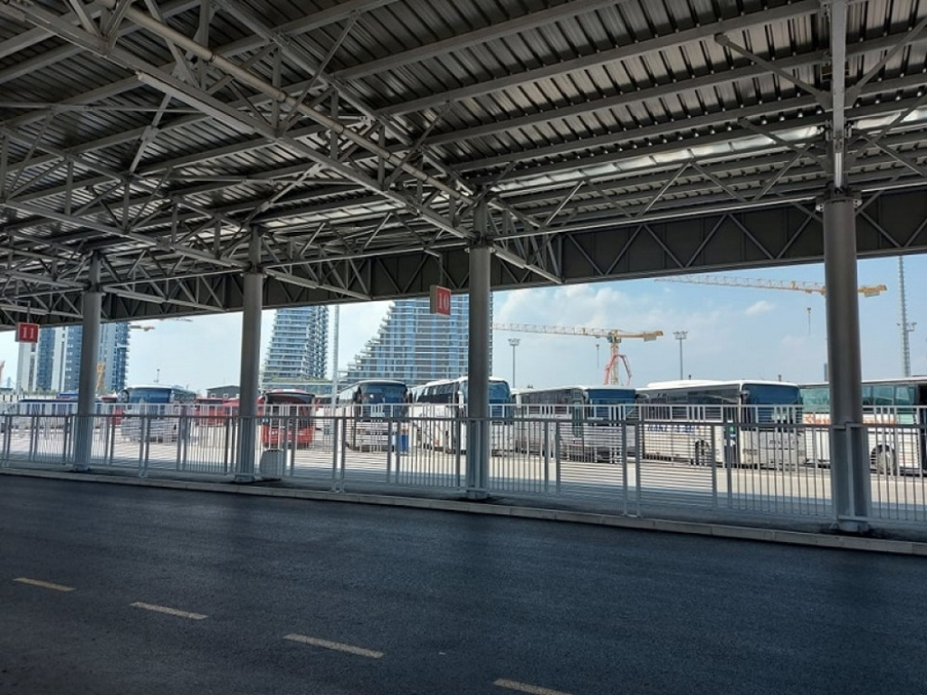 Autobuska stanica Beograd, pristani&scaron;te