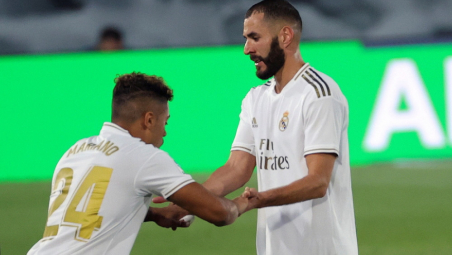 Karim Benzema i Mariano Diaz