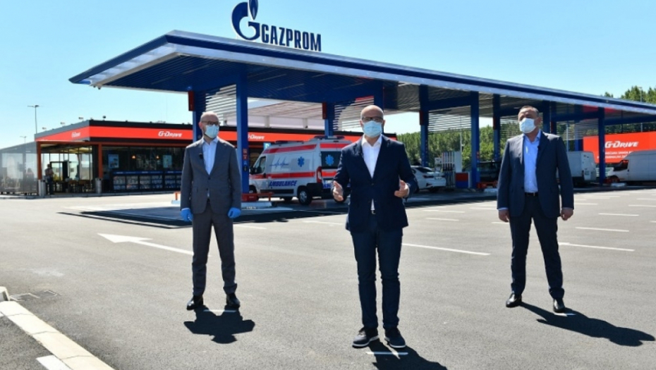 Gazprom, NIS, benzinska stanica