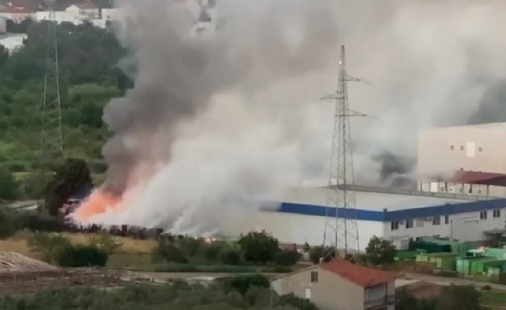 Požar u Splitu