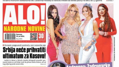 Naslovna strana za 30. jul 2020. godine
