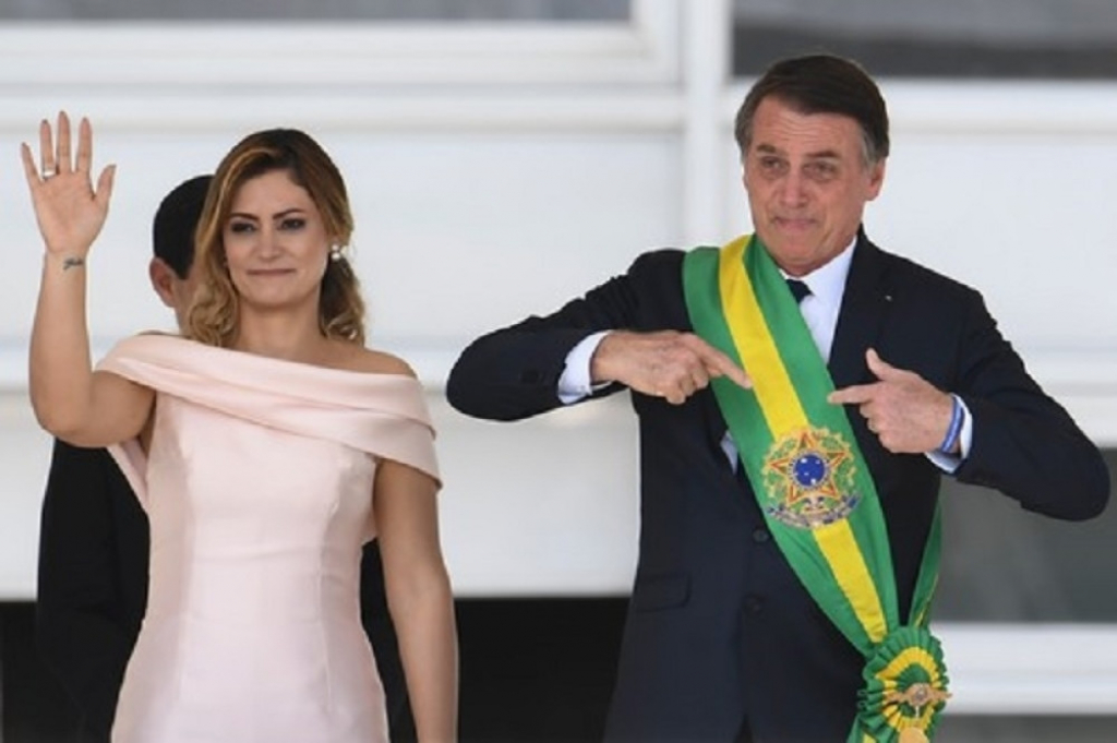 Bračni par Bolsonaro