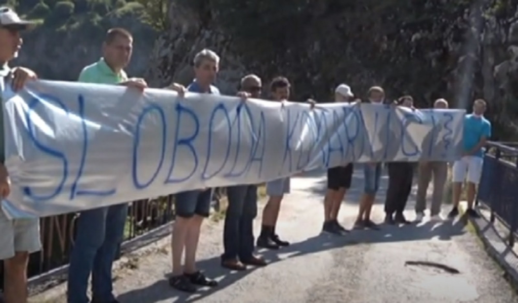Protest Crnogoraca