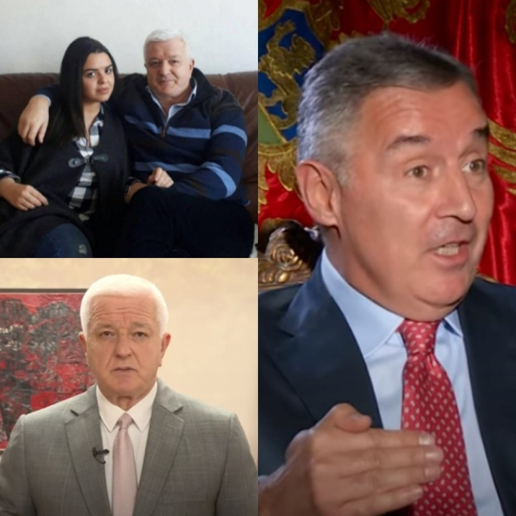 Nađa i Duško Marković, Milo Đukanović