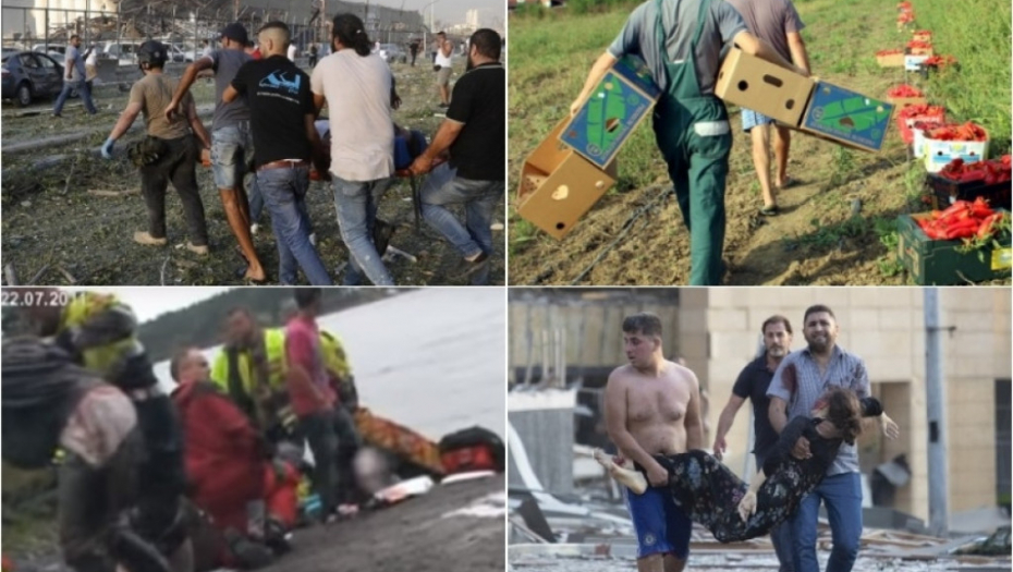 Bejrut, Supstanca, Stradanje nedužnih