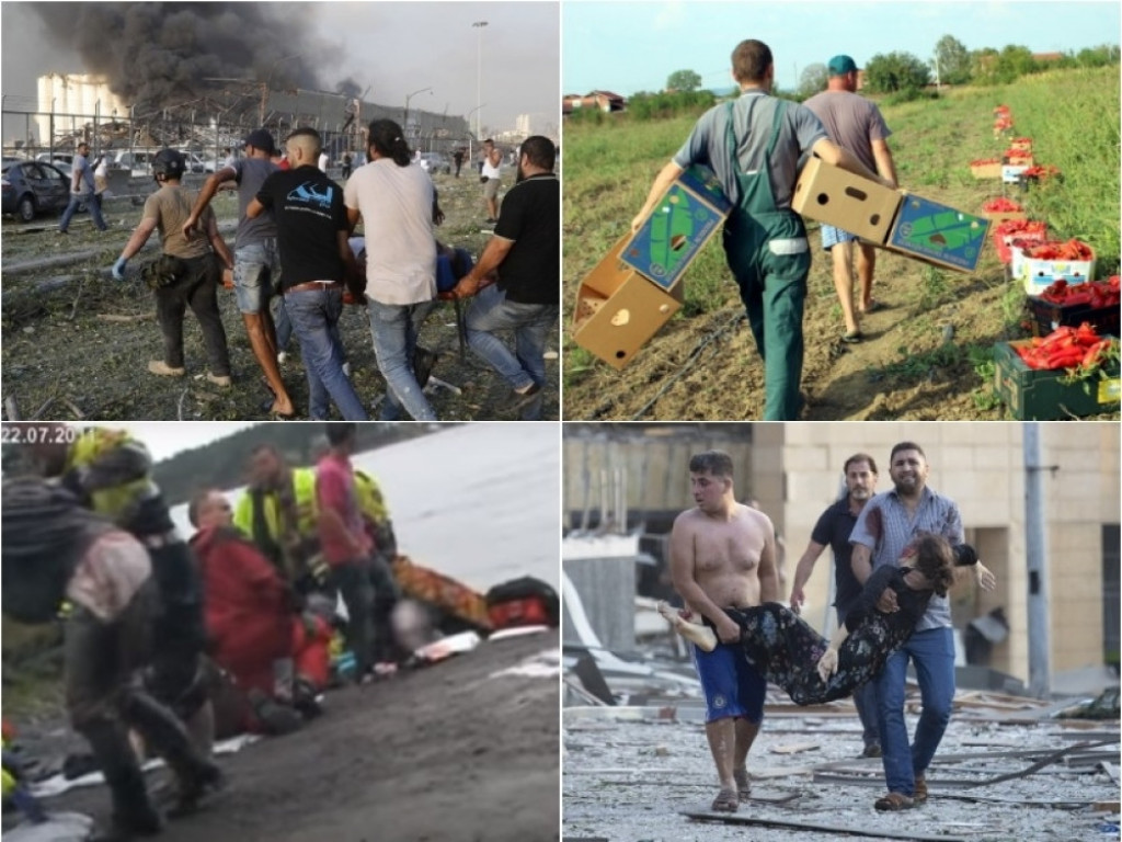 Bejrut, Supstanca, Stradanje nedužnih