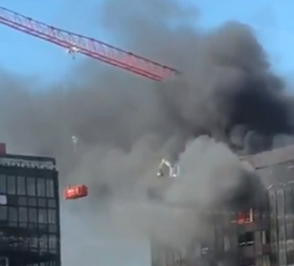 požar u Briselu