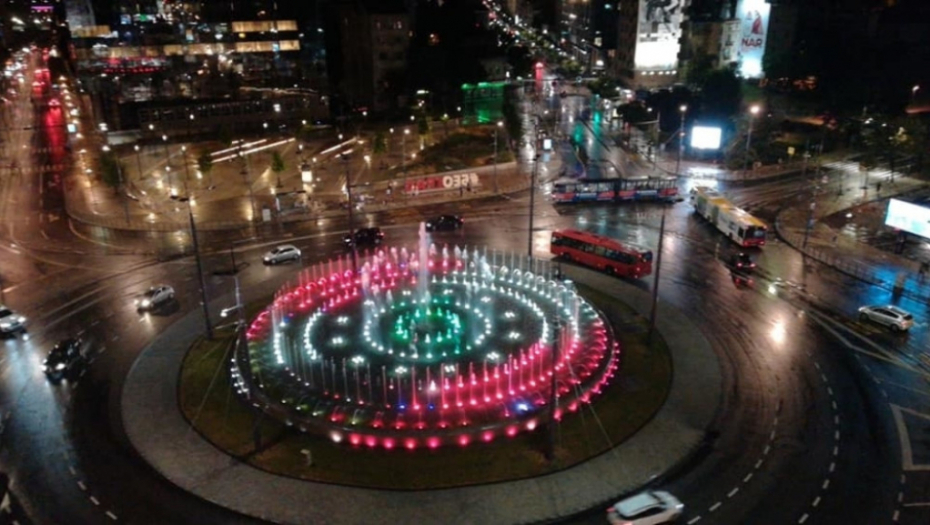 Beograd u bojama Libana