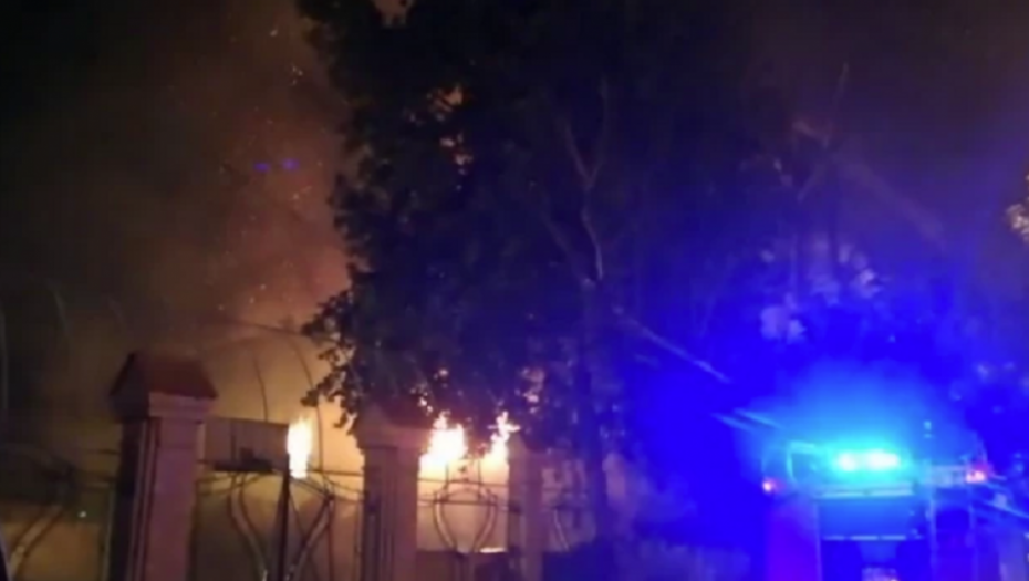 Štamparija u plamenu