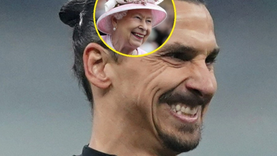 Zlatan Ibrahimović i kraljica Elizabeta II
