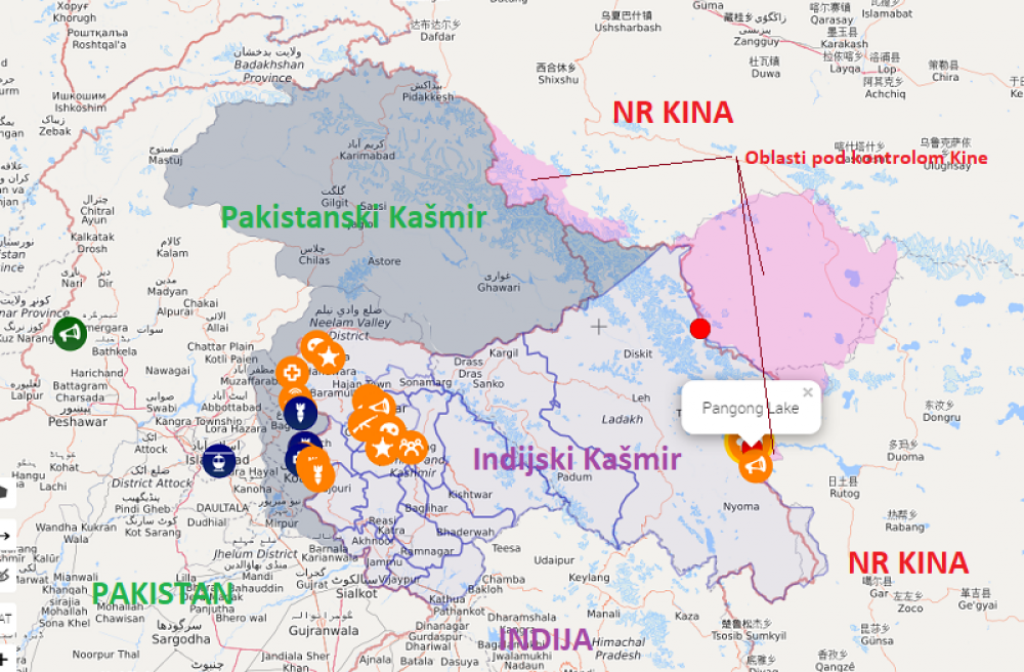 Indija, Kina, Pakistan, Kašmir