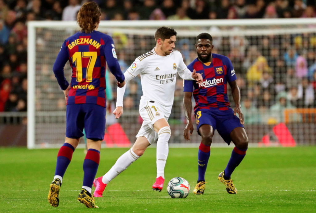 Grizman, Valverde, Umtiti