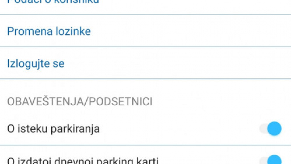 Parkiranje, e parking