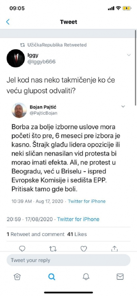 Bojan Pajtić hoće nove proteste