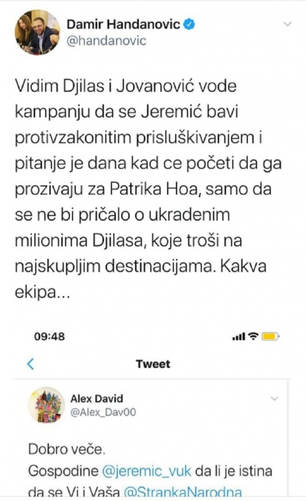 Kampanja protiv Jeremića