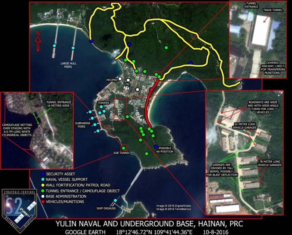 Kineska tajna pomorska vojna baza