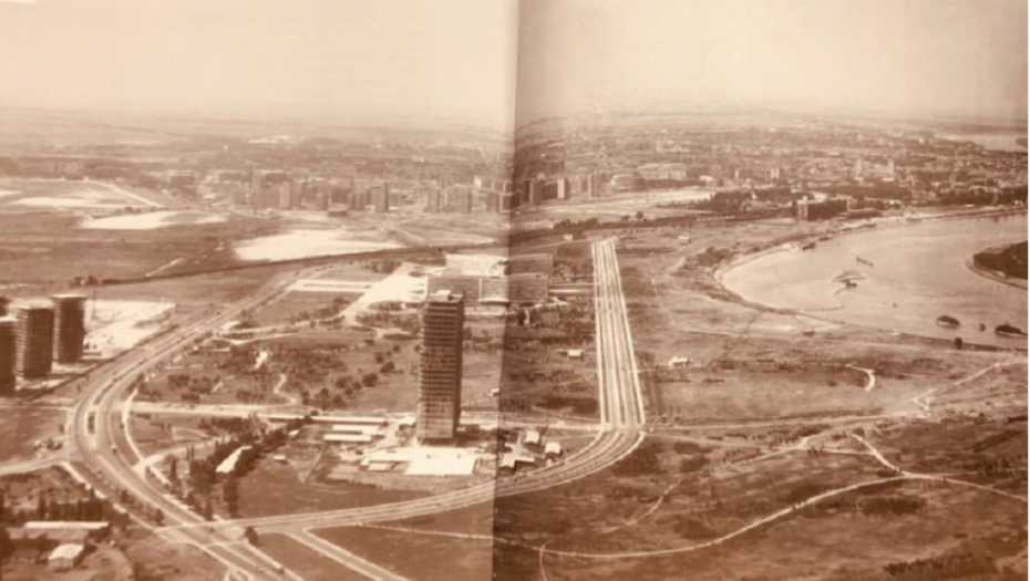 Stara slika Novog Beograda, Novi Beograd nekad