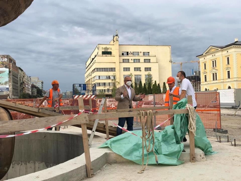 Goran Vesić, spomenik Stefan Nemanja