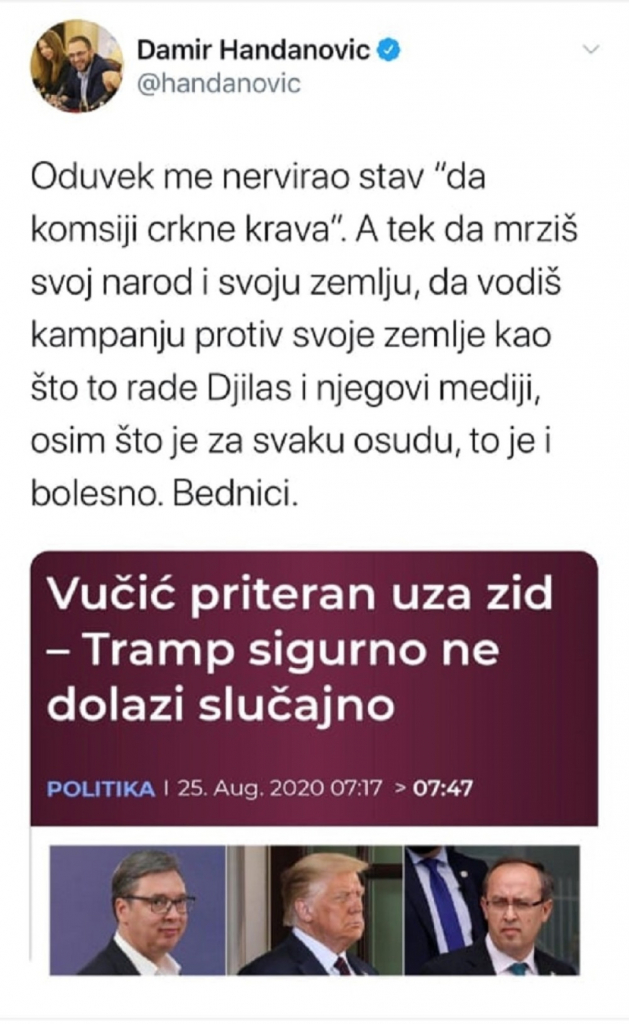 Status Damira Handanovića