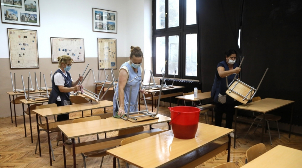 Pripreme u punom jeku u Prvoj beogradskoj gimnaziji