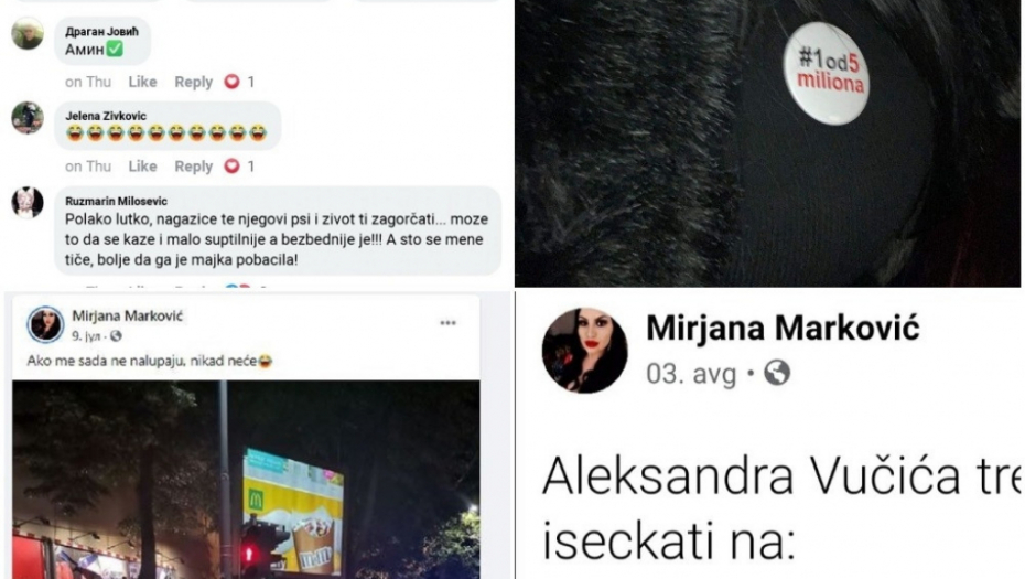 Pretnje smrću predsedniku Vučiću