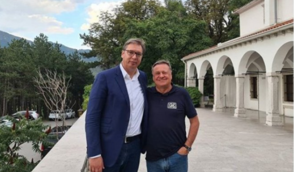 Aleksandar Vučić i Zoran Janković