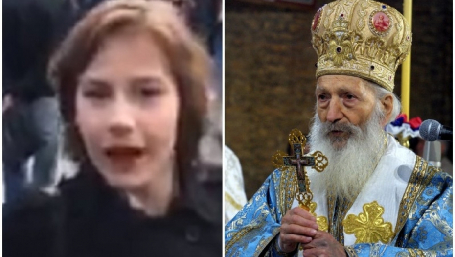 Lena Bojčić, patrijarh Pavle