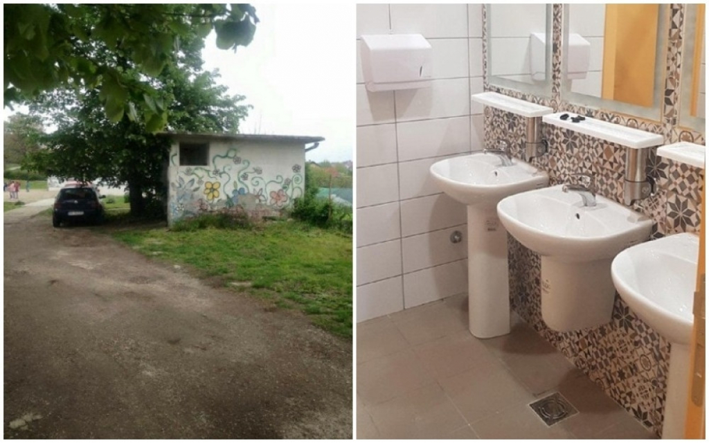 Škola u Leštanima nakon rekonstrukcije