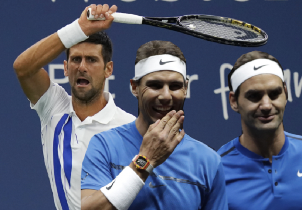 Novak, Nadal i Federer