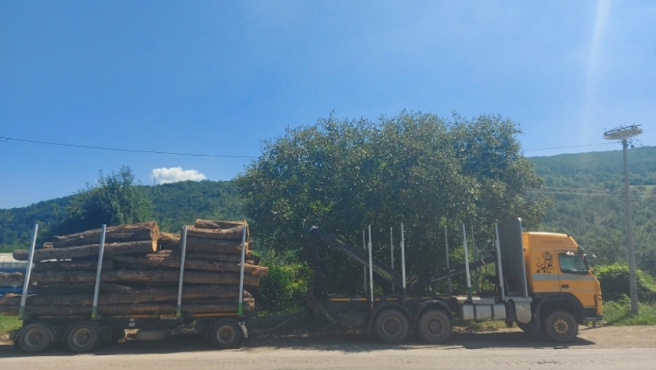 kamion drva ogrev