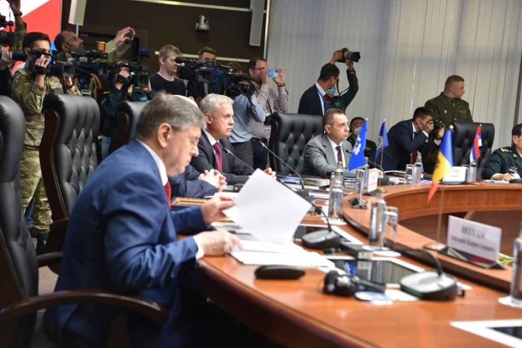 Aleksandar Vulin na sednici u Moskvi