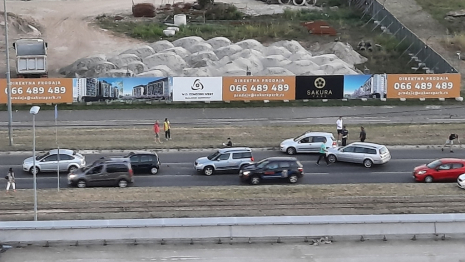 Sudar na Novom Beogradu