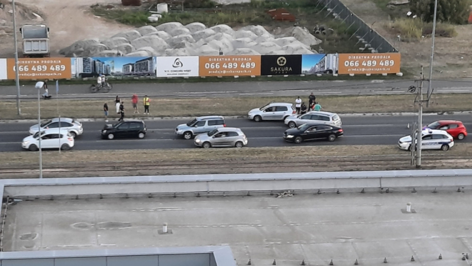 Sudar na Novom Beogradu